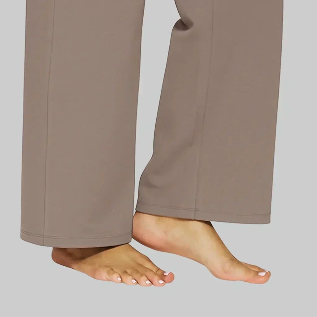 Pantalon Fluide Femme Confortable avec Taille Élastique | Style Décontracté pour Liberté de Mouvement 4