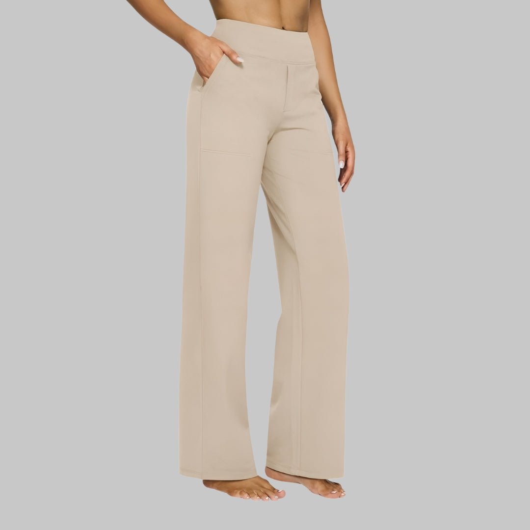 Pantalon Fluide Femme Confortable avec Taille Élastique | Style Décontracté pour Liberté de Mouvement 6