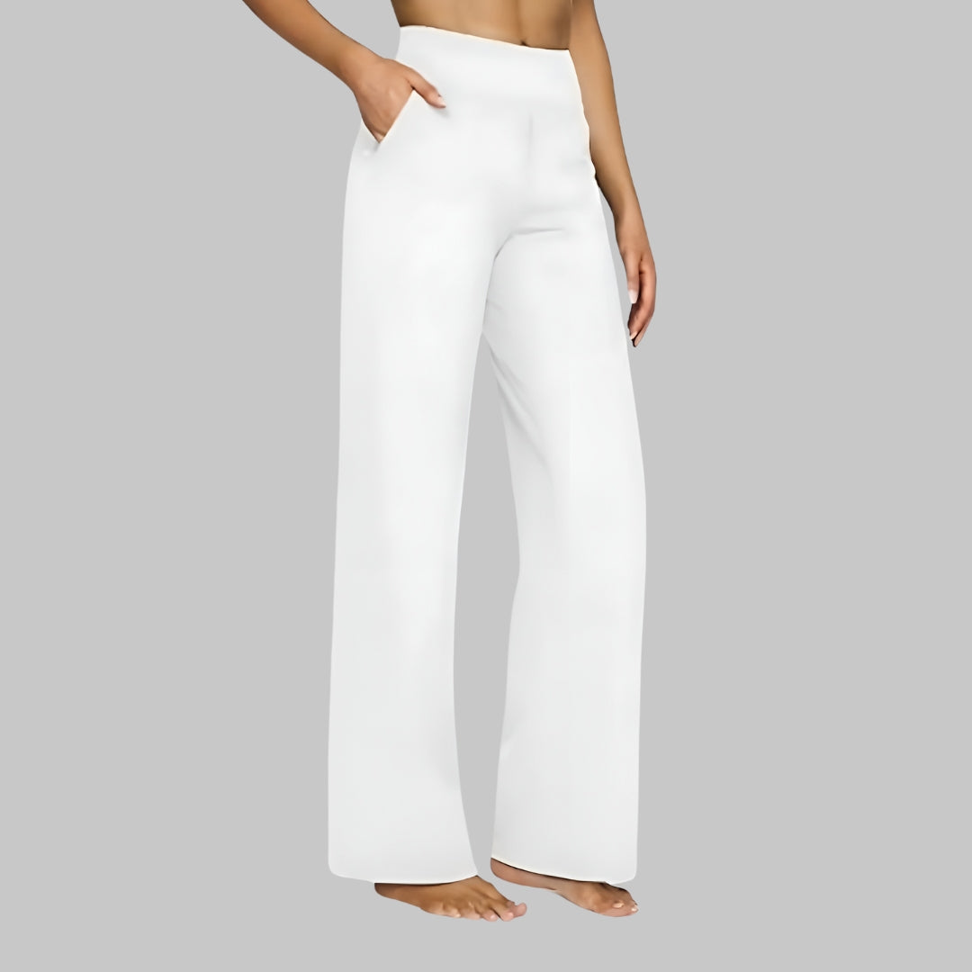 Pantalon Fluide Femme Confortable avec Taille Élastique | Style Décontracté pour Liberté de Mouvement 8