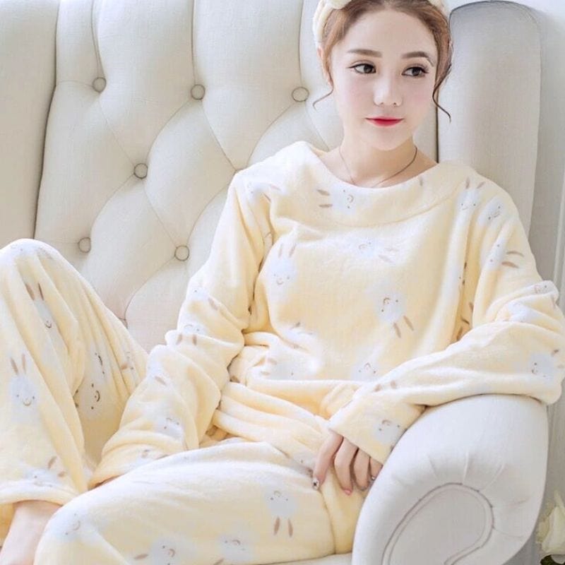 Pyjama-Femme-Velour
