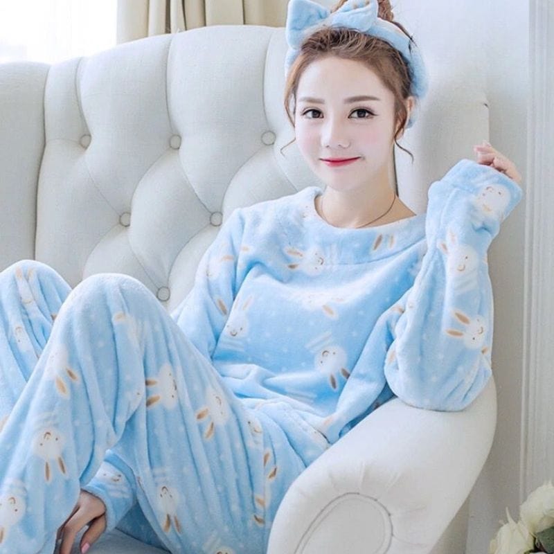 Pyjama-Femme-Velours