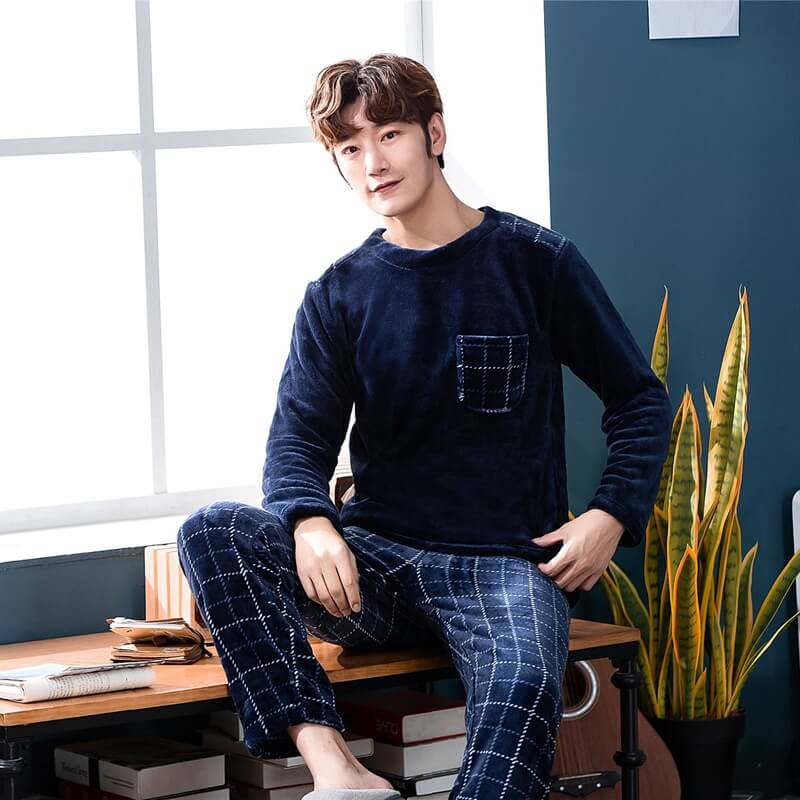 Pyjama-Homme-Velours