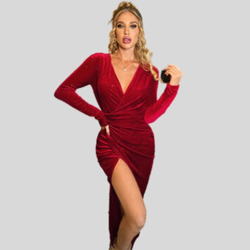 Robe-Rouge-en-Velours