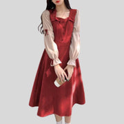 Robe-Velour-Rouge