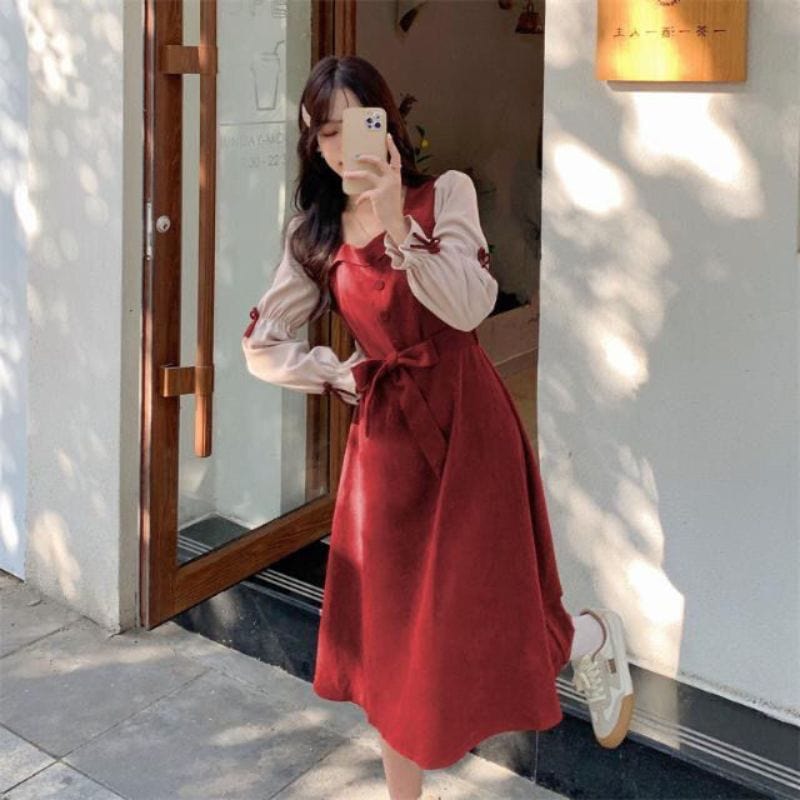 Robe-Velour-Rouge