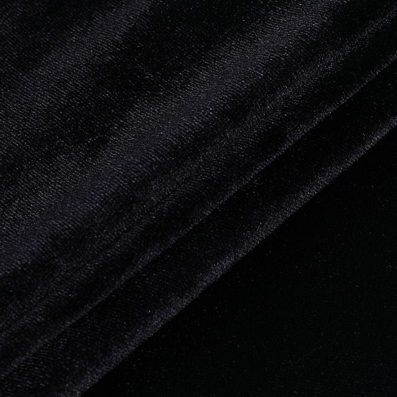 Robe-en-Velours-Noir