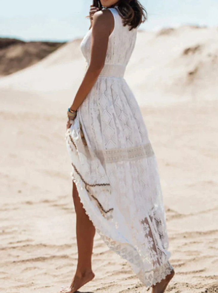 Robe Bohème Femme en Coton avec Imprimés Éclectiques | Élégance et Confort pour un Style Unique 4