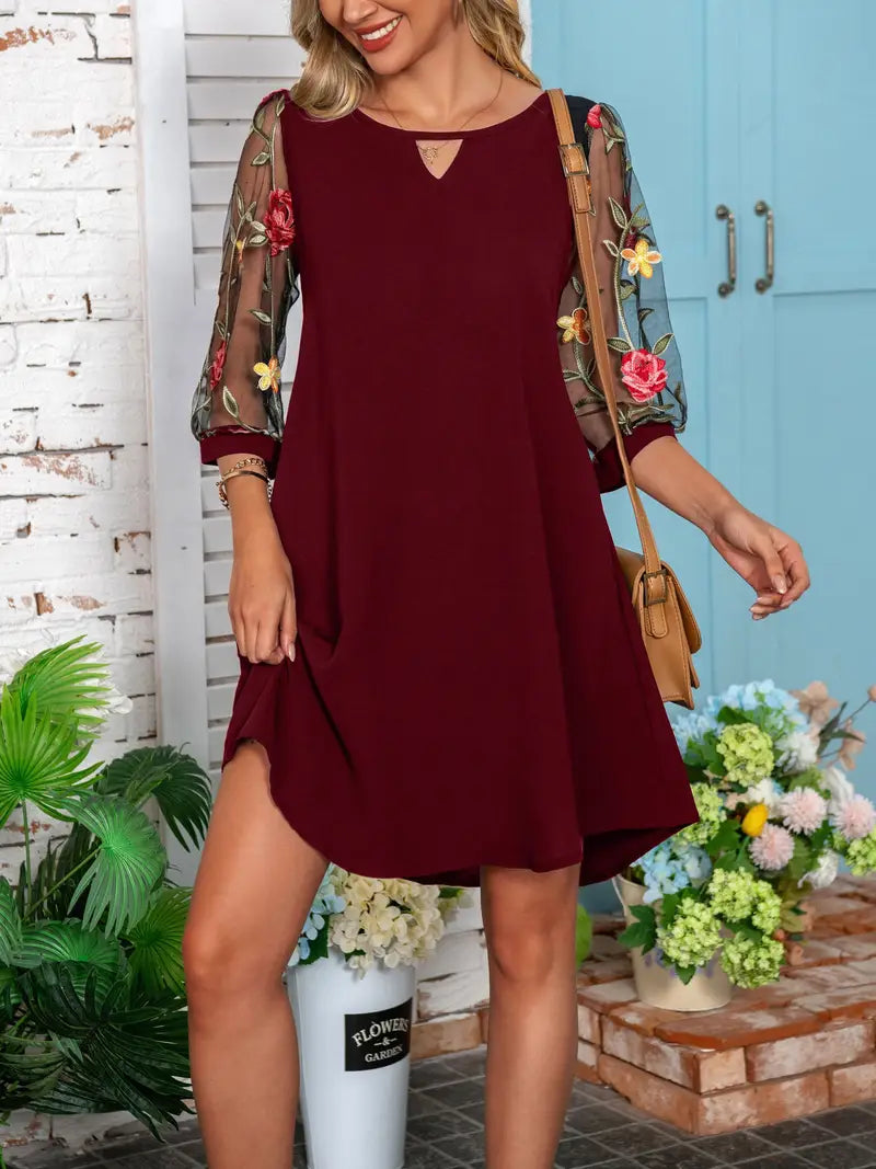 Robe D'Été Femme Longue Fleurie avec Confort Optimal | Élégance Pour Toutes Occasions 2