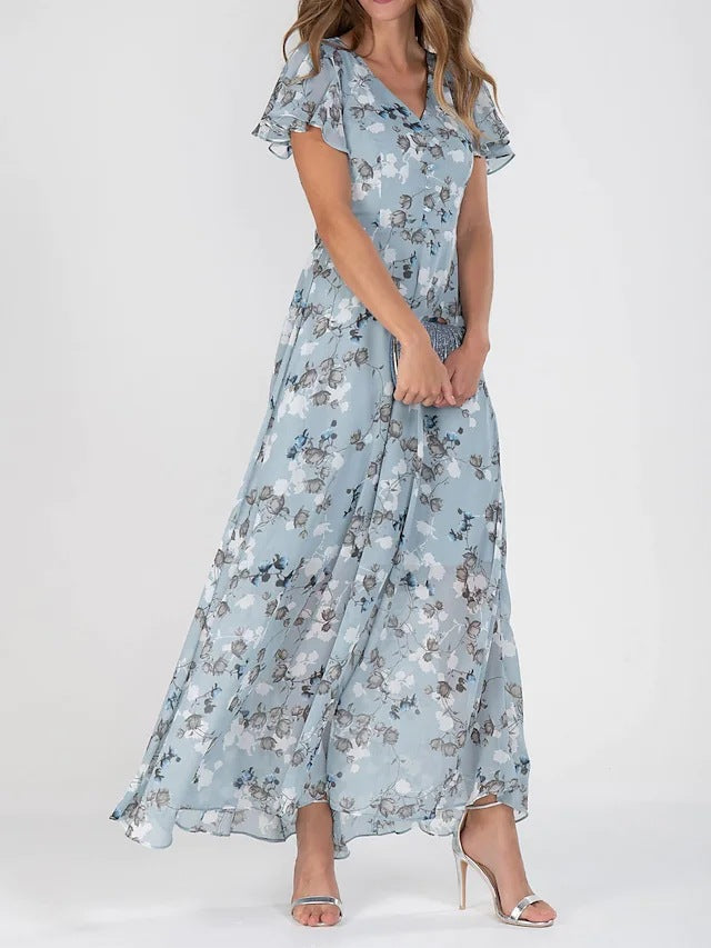 Robe Femme A-Line avec Décolleté en V en Polyester | Élégante et Confortable pour Toutes les Occasions 2