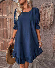 Robe Longue Femme | Robe Florale Éclatante avec Tissu Léger | Élégance et Confort pour Toutes Occasions 0