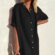 Robe Midi Femme Chic avec Jupe en Patchwork | Confort et Élégance pour Toutes Occasions 0