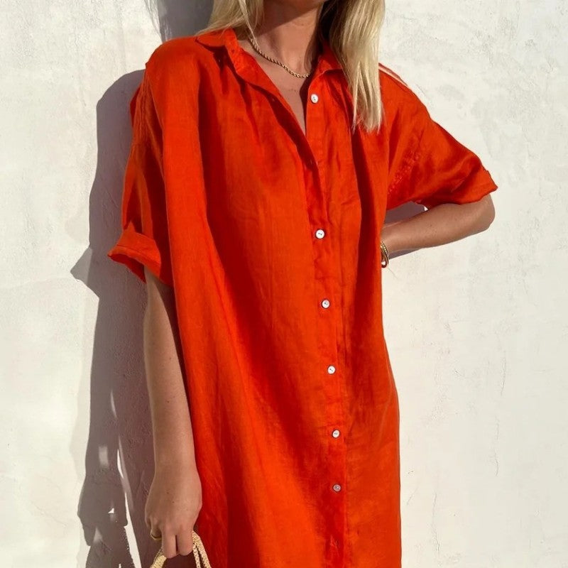 Robe Midi Femme Chic avec Jupe en Patchwork | Confort et Élégance pour Toutes Occasions 1