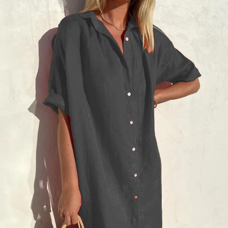Robe Midi Femme Chic avec Jupe en Patchwork | Confort et Élégance pour Toutes Occasions 4