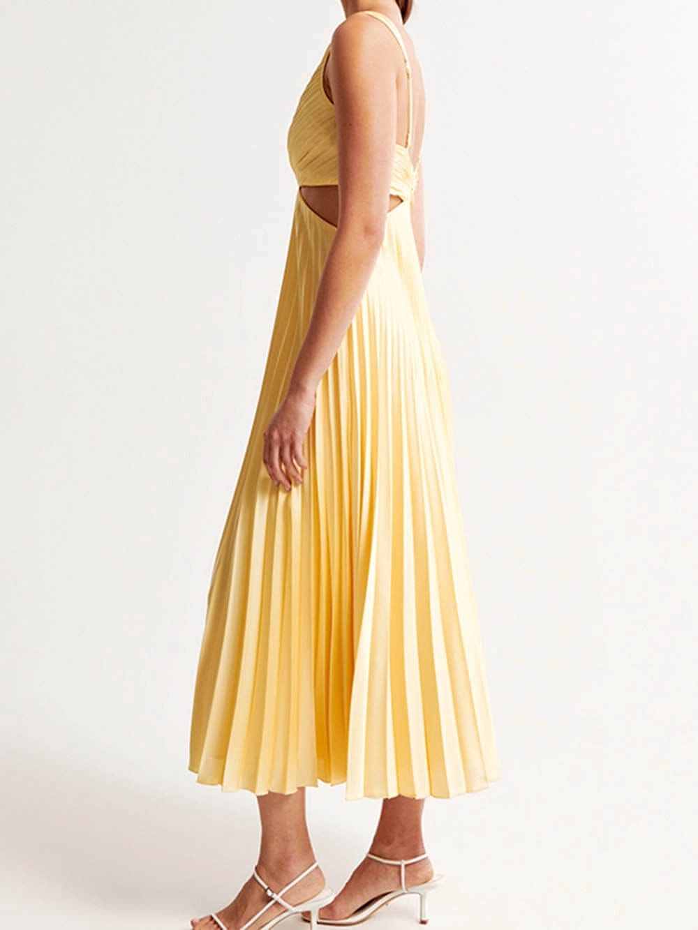Robe d'Été Femme Chic | Robe Midi avec Décolleté Croisé | Élégance et Confort pour Toutes Occasions 3