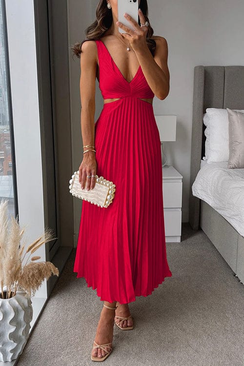 Robe d'Été Femme Chic | Robe Midi avec Décolleté Croisé | Élégance et Confort pour Toutes Occasions 6