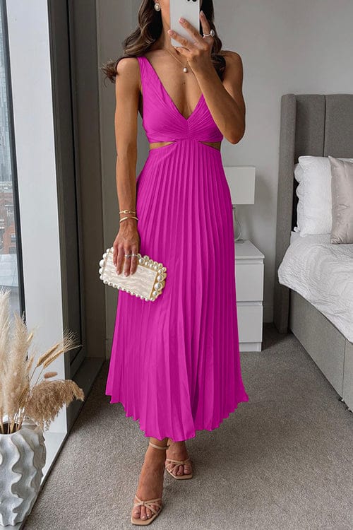 Robe d'Été Femme Chic | Robe Midi avec Décolleté Croisé | Élégance et Confort pour Toutes Occasions 9