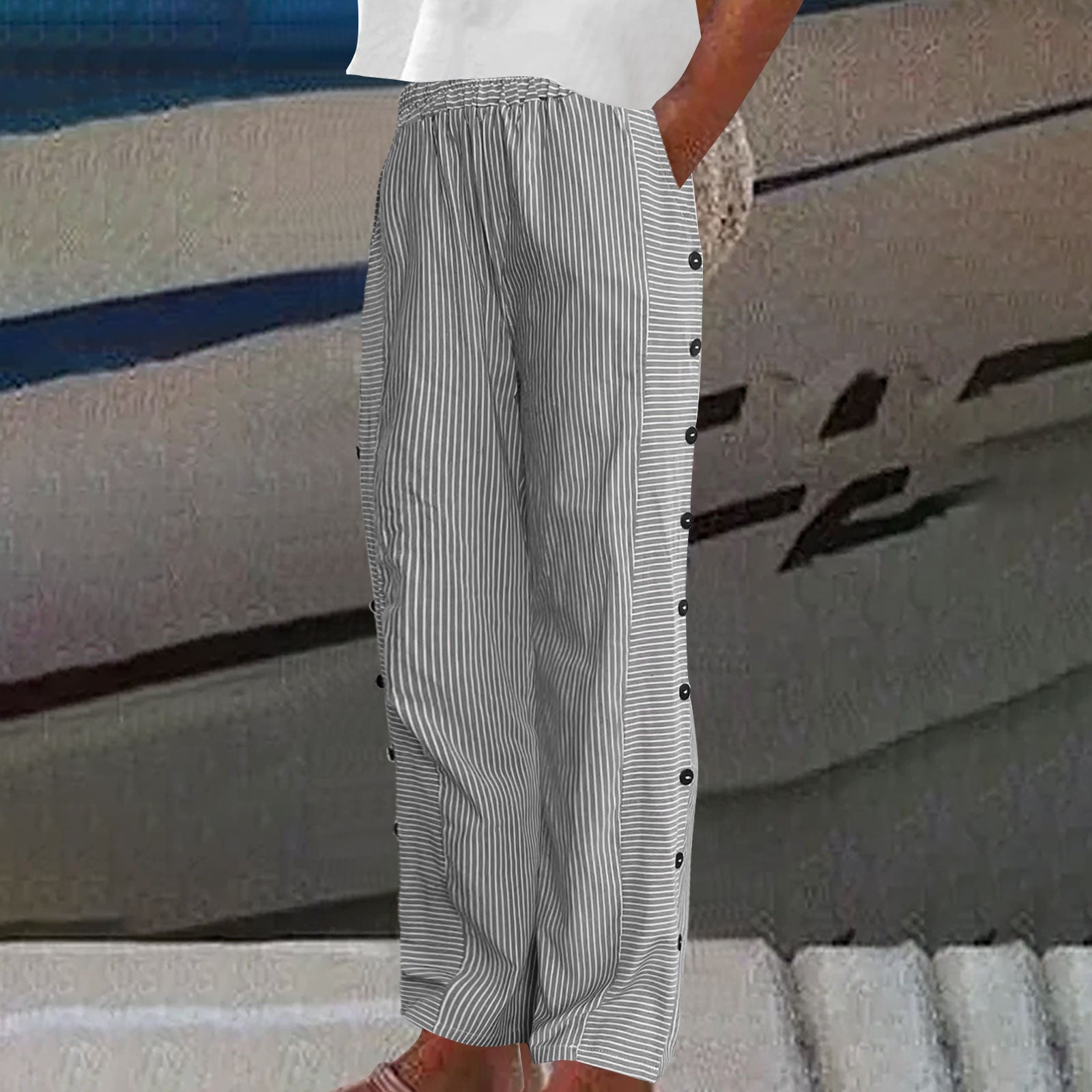 Sera | Pantalon Décontracté Homme avec Taille Élastique | Style Chic et Confort Optimal 3