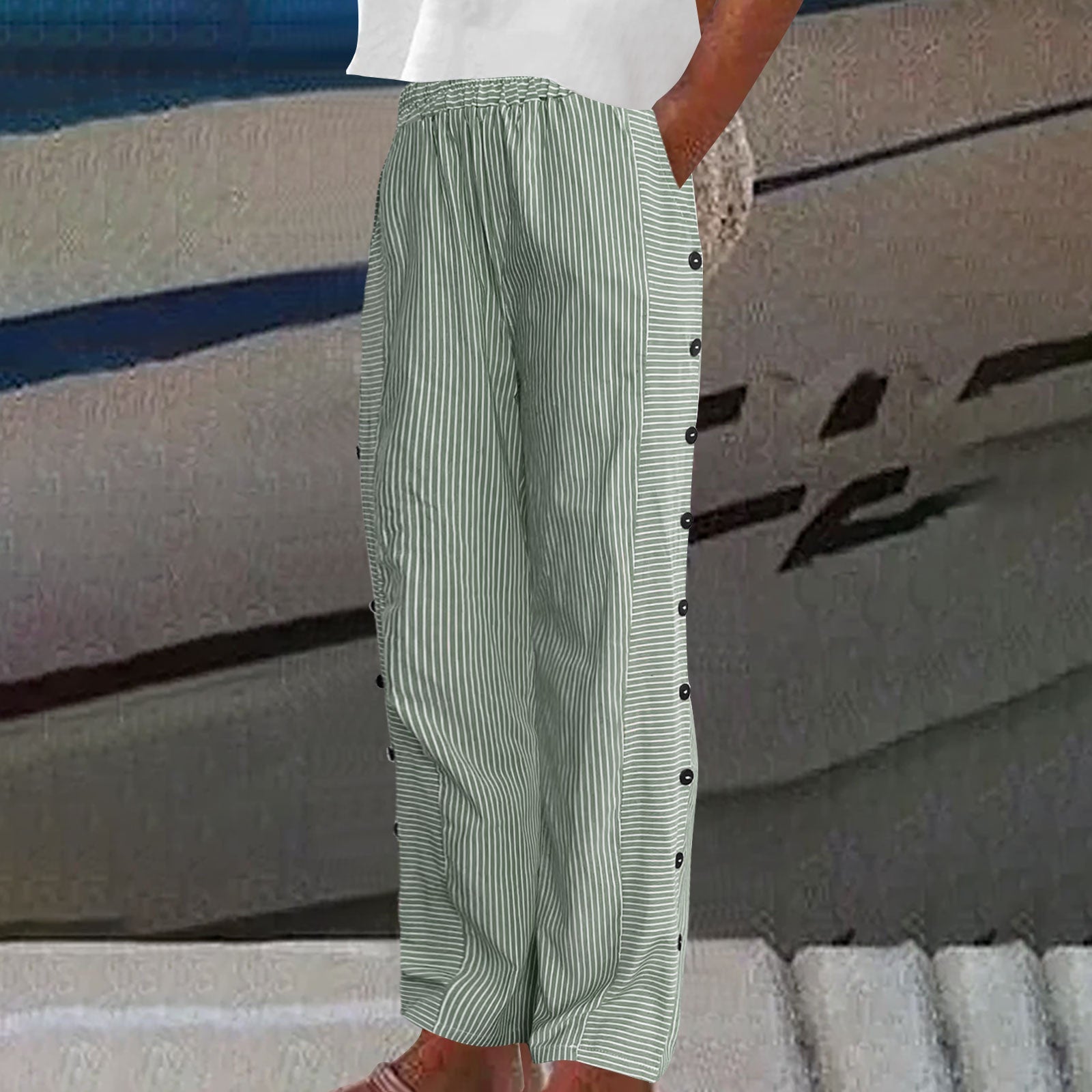 Sera | Pantalon Décontracté Homme avec Taille Élastique | Style Chic et Confort Optimal 4