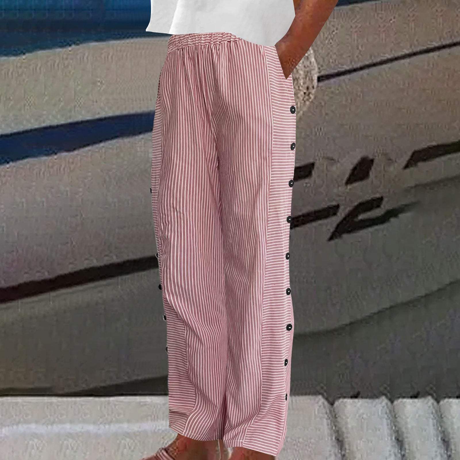 Sera | Pantalon Décontracté Homme avec Taille Élastique | Style Chic et Confort Optimal 5