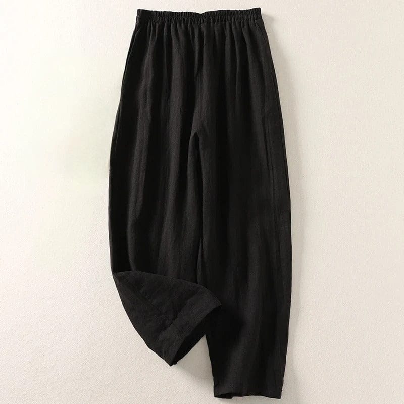 Sofia | Pantalon Lin Femme Fluide avec Tissu Gossamer | Confort Optimal pour Journées Chaudes 2