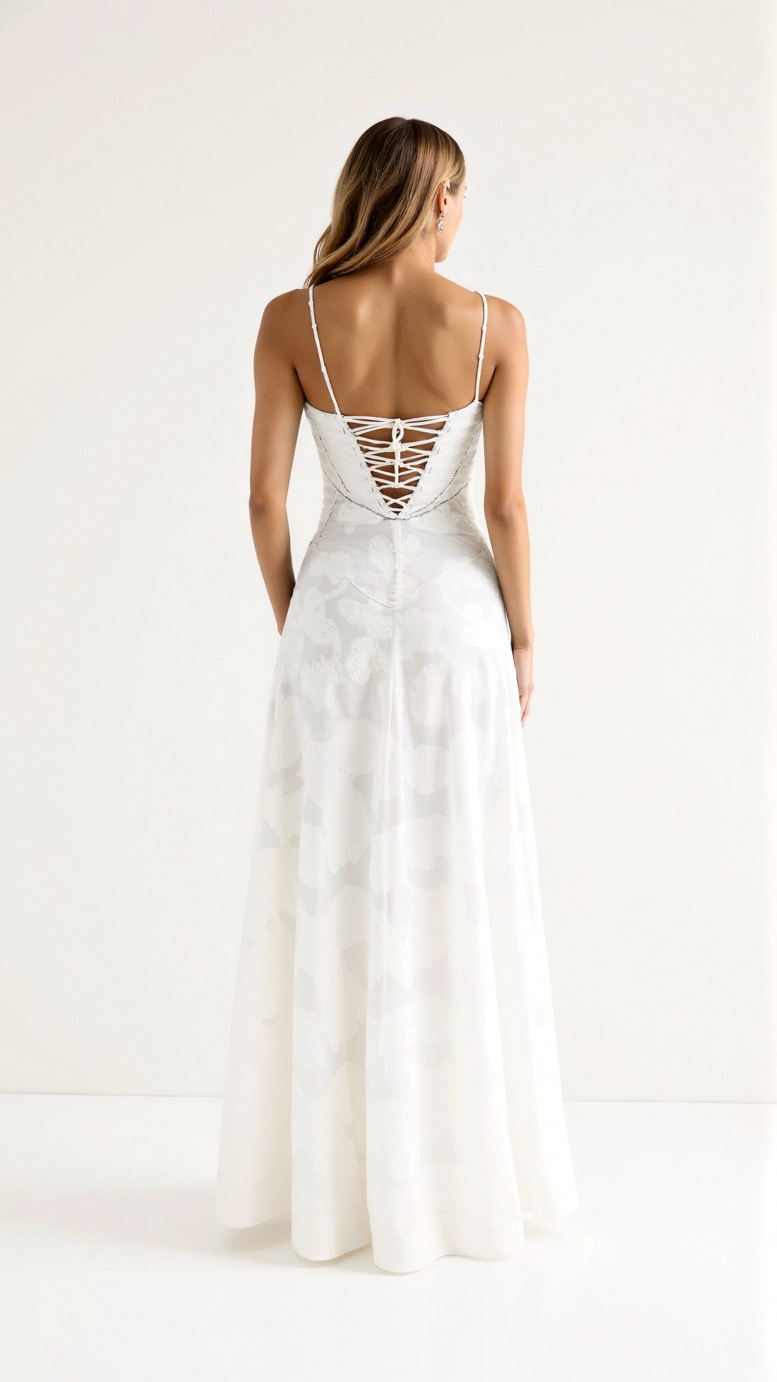 Sophia | Élégante Robe Longue Femme Bustier Blanche pour Soirées 4