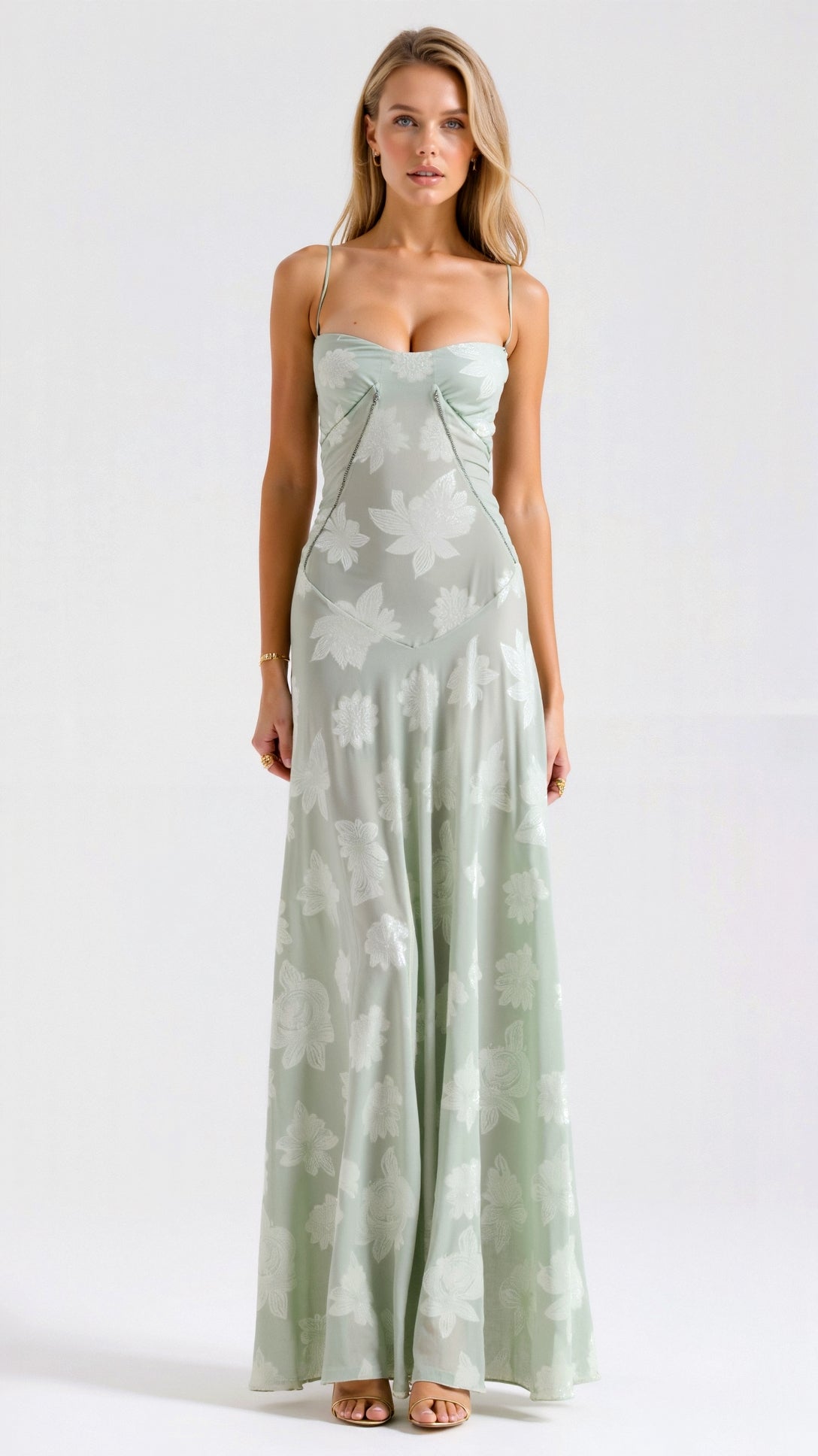 Sophia | Élégante Robe Longue Femme Bustier Blanche pour Soirées 5