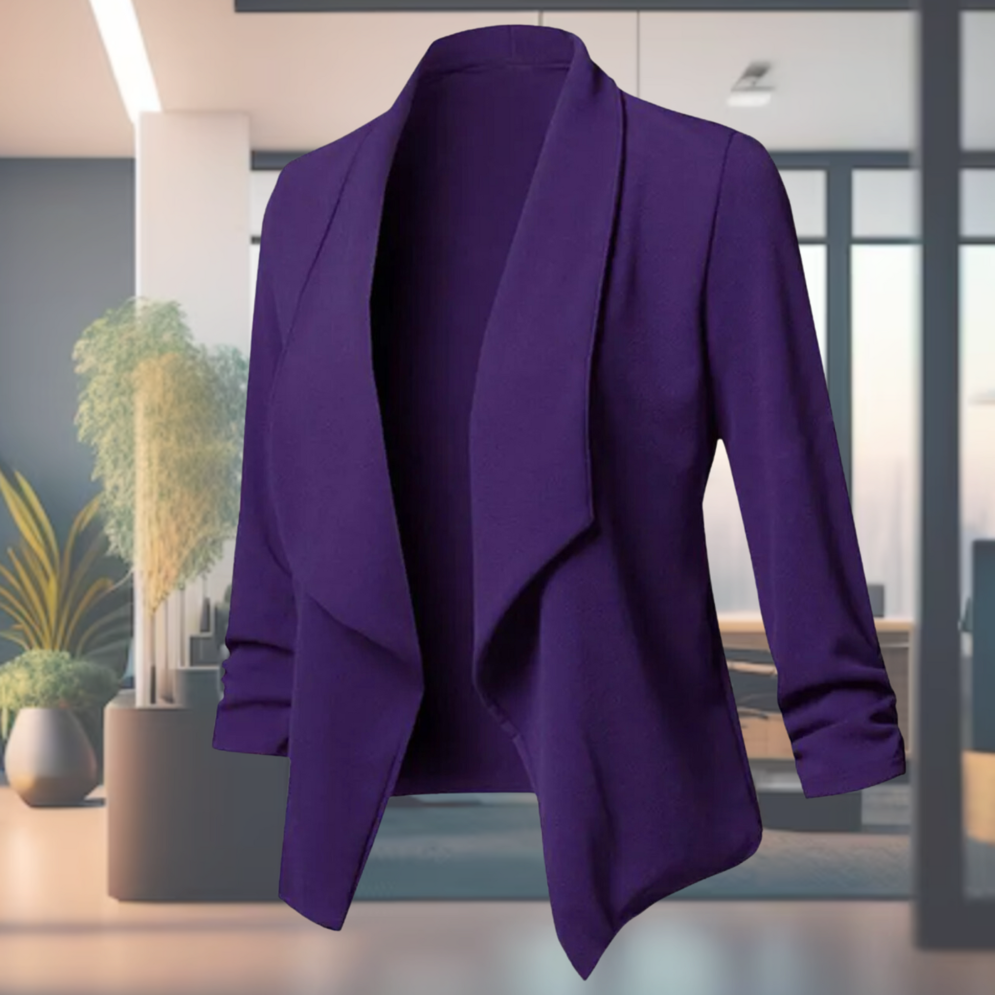 Sophie | Blazer Chic Ajusté Noir Femme, Élégant et Confortable 3