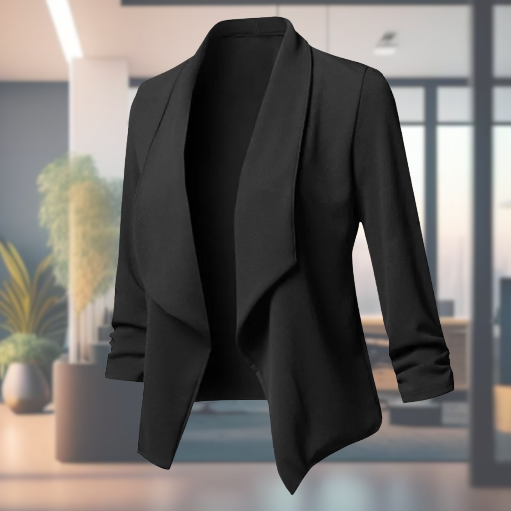Sophie | Blazer Chic Ajusté Noir Femme, Élégant et Confortable 6