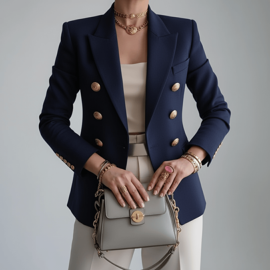 Sophie | Blazer Noir Femme Chic et Élégant 1