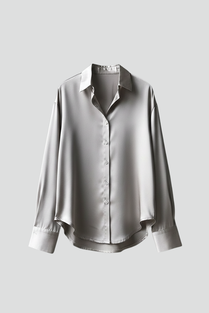 Sophie | Chemise Femme Chic Épurée à Col Boutonné 4