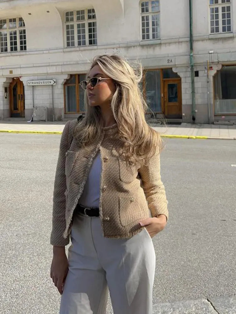 Sophie | Chic Veste en Tweed pour Femme Élégante et Sophistiquée 1