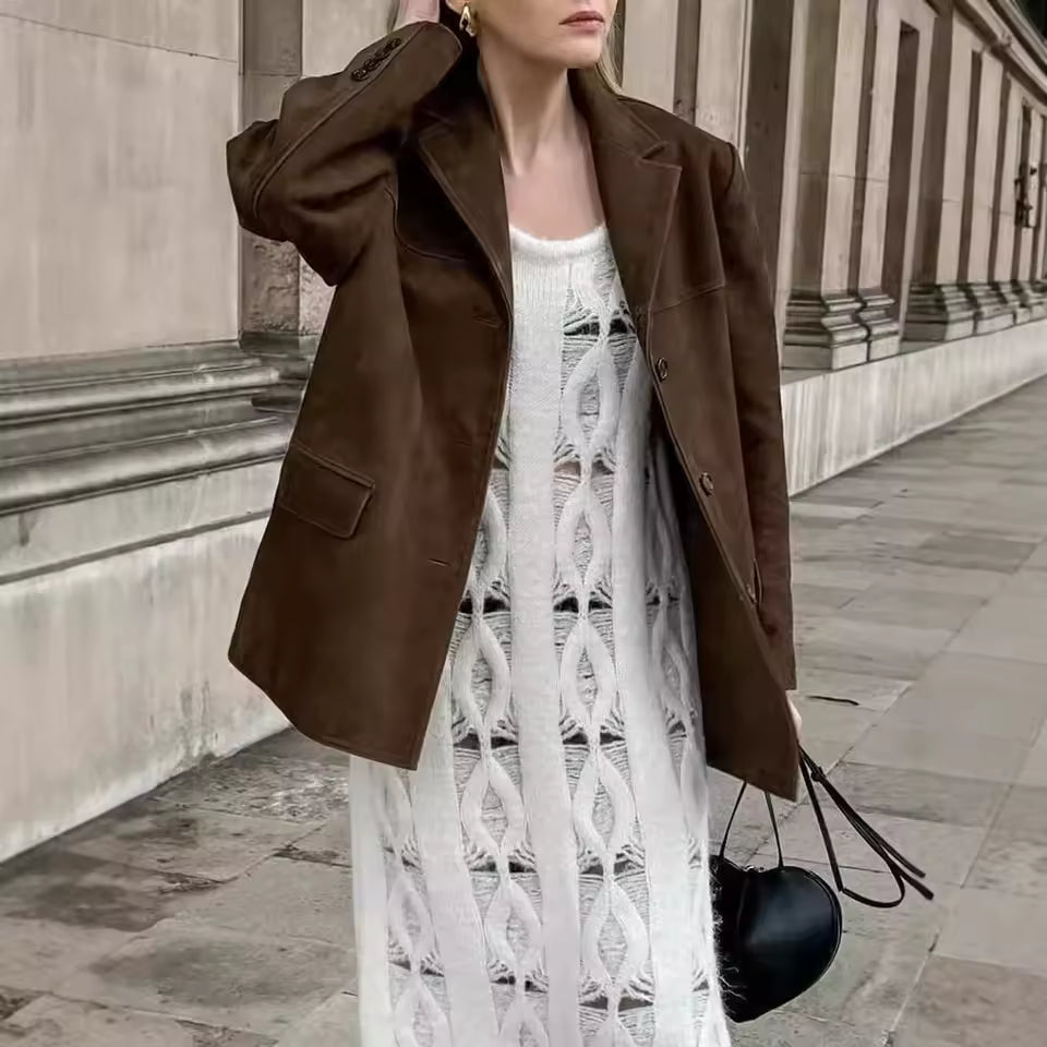 Lola | Elegancka Marynarka Damska Szyk i Vintage