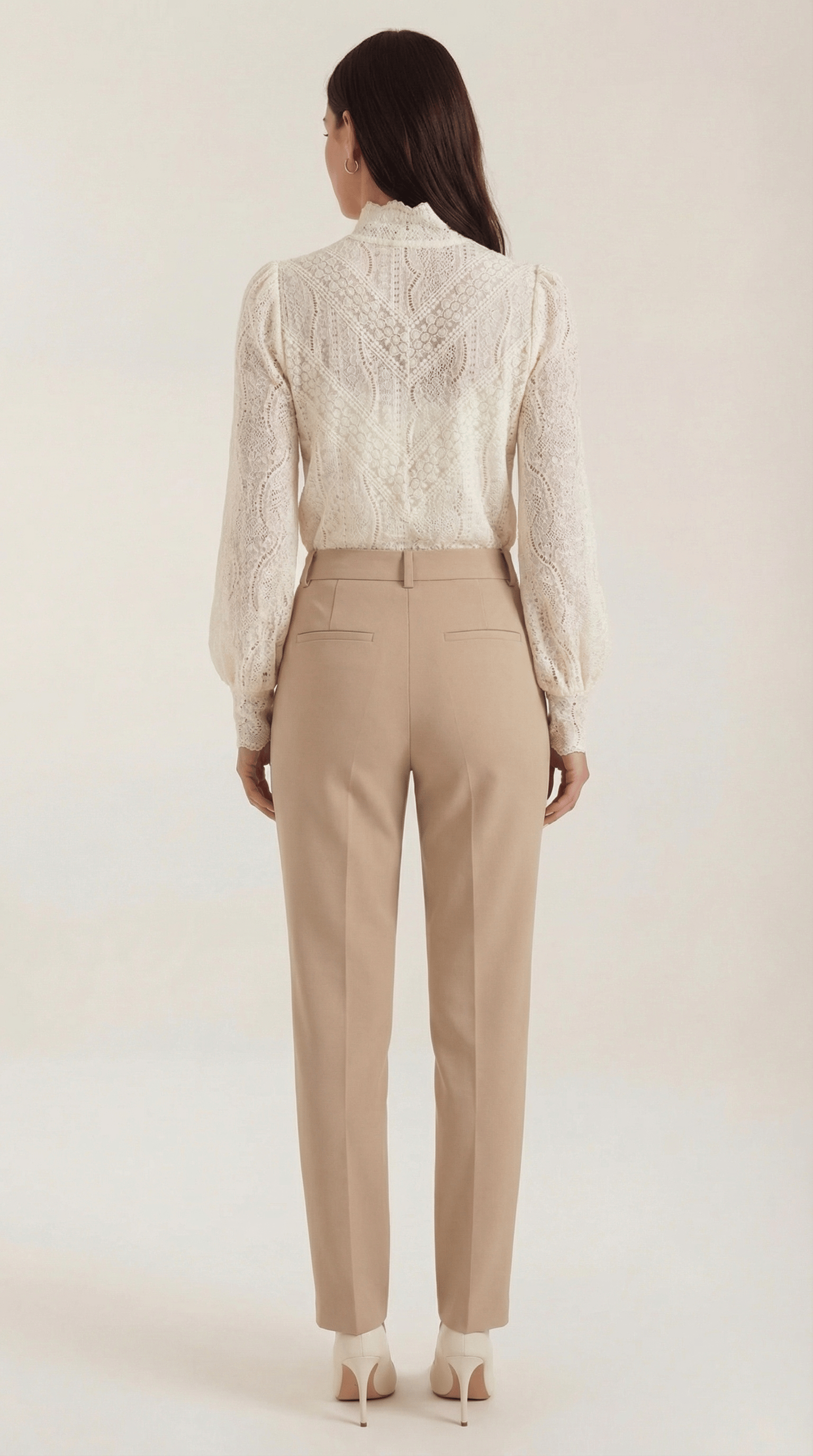 Sophie | Élégant Chemisier Femme Texturé à Manches Longues 3