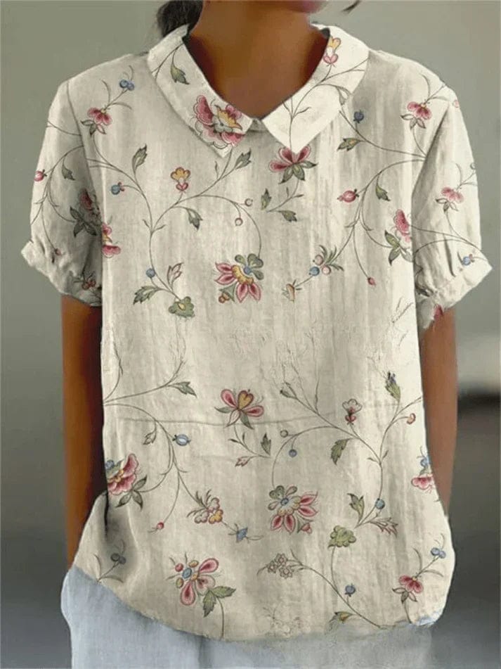 Sophie | Élégant Chemisier Floral Femme Chic 1