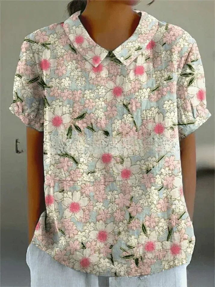 Sophie | Élégant Chemisier Floral Femme Chic 6