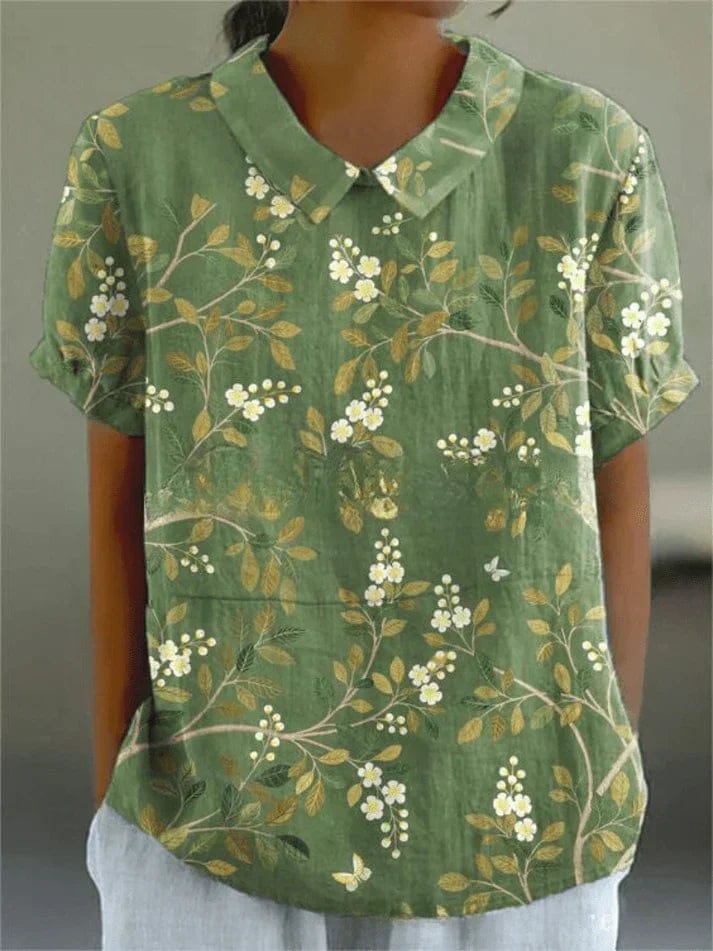 Sophie | Élégant Chemisier Floral Femme Chic 7