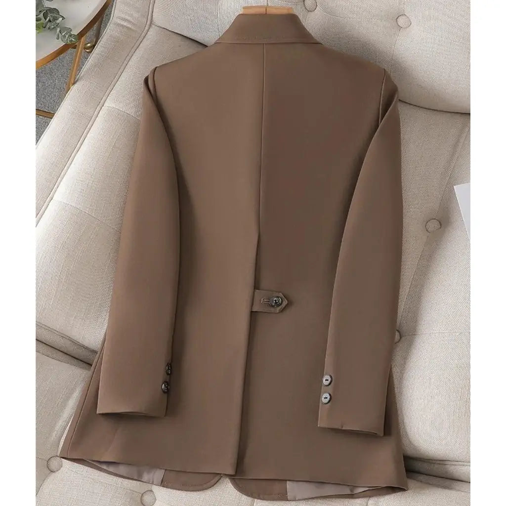 Sophie | Élégant Veste Blazer Noir Femme Cintrée 3