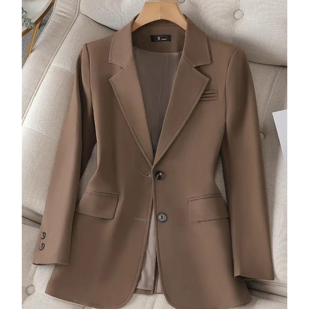 Sophie | Élégant Veste Blazer Noir Femme Cintrée 5