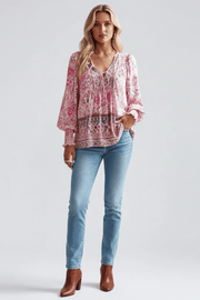 Sophie | Élégante Blouse Femme à Imprimé Floral 0