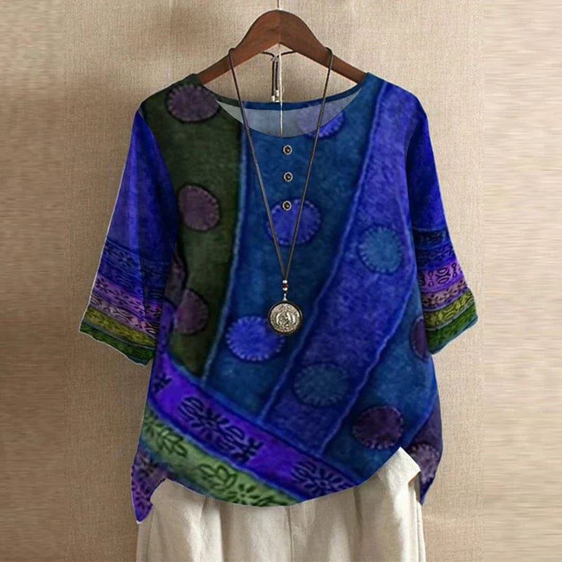 Sophie | Élégante Blouse Florale Décontractée 4