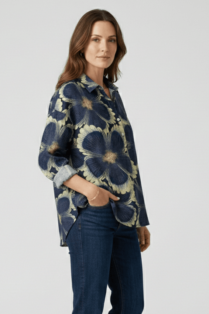 Sophie | Élégante Blouse Florale Multicolore pour Femme 2