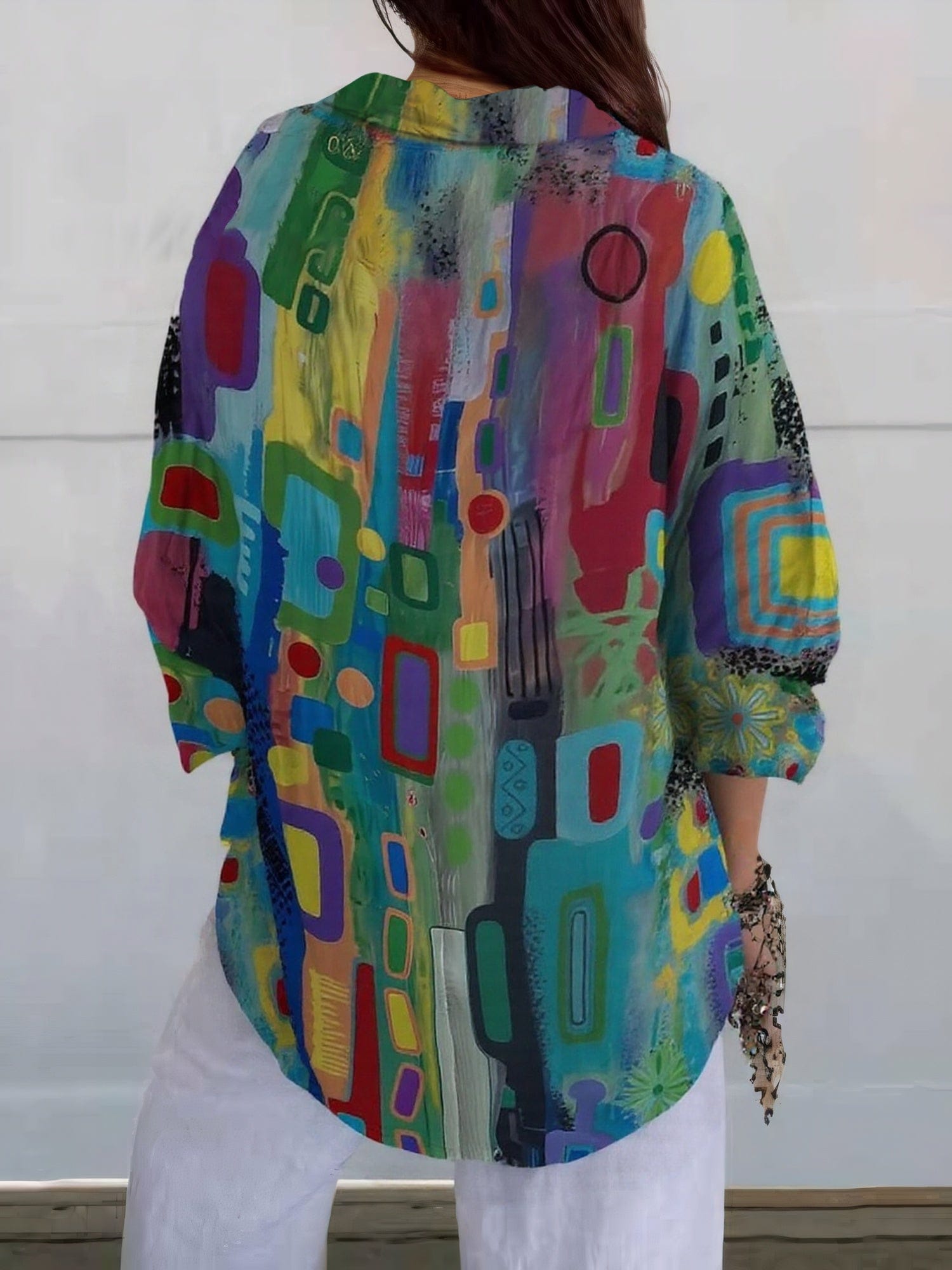 Sophie | Élégante Blouse d'Été Multicolore 2