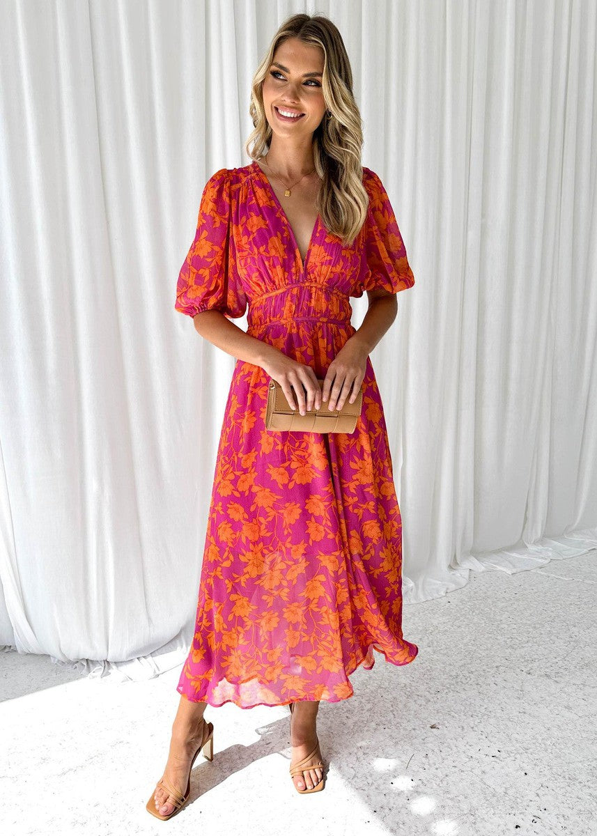 Sophie | Élégante Robe D'été Longue Fleurie Femme 1