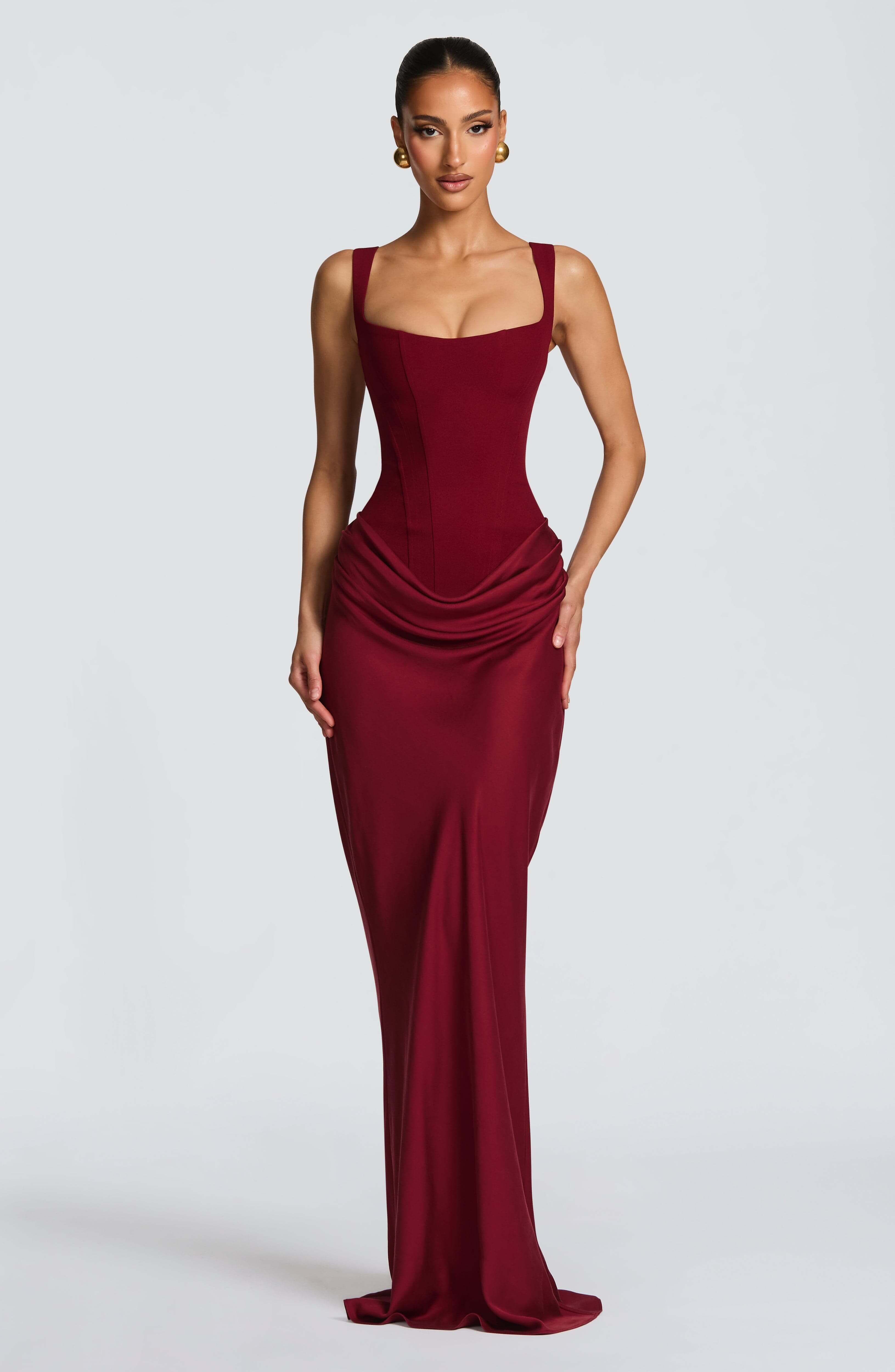 Sophie | Élégante Robe Longue Femme Moulante pour Soirée 1