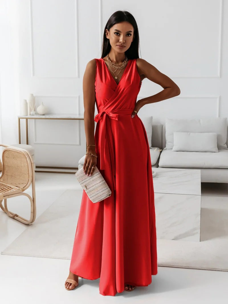 Sophie | Élégante Robe Longue Femme Portefeuille pour Soirée 3