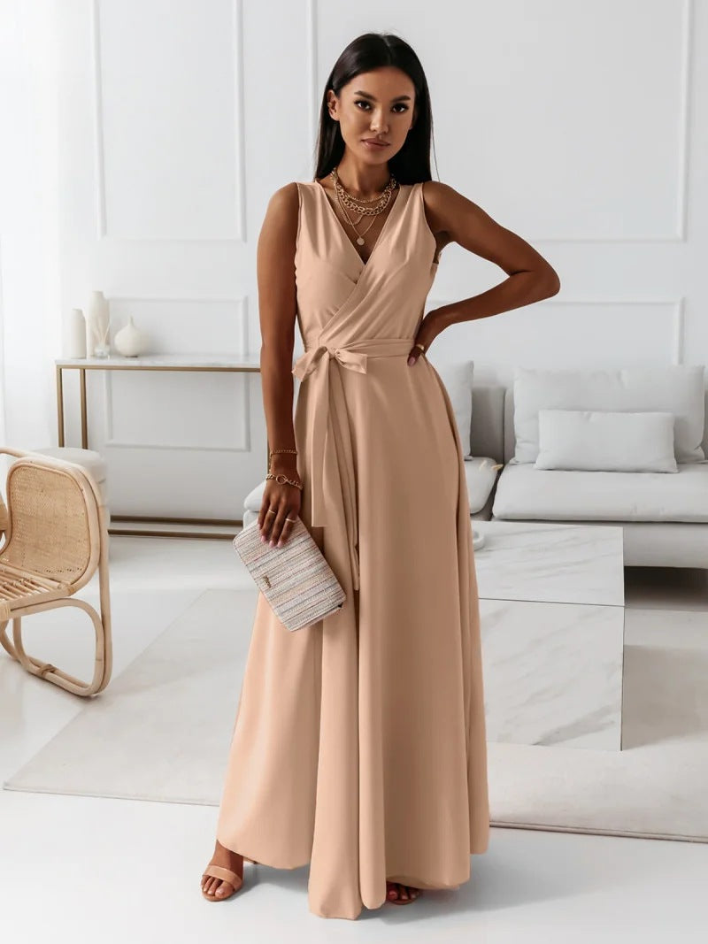 Sophie | Élégante Robe Longue Femme Portefeuille pour Soirée 4