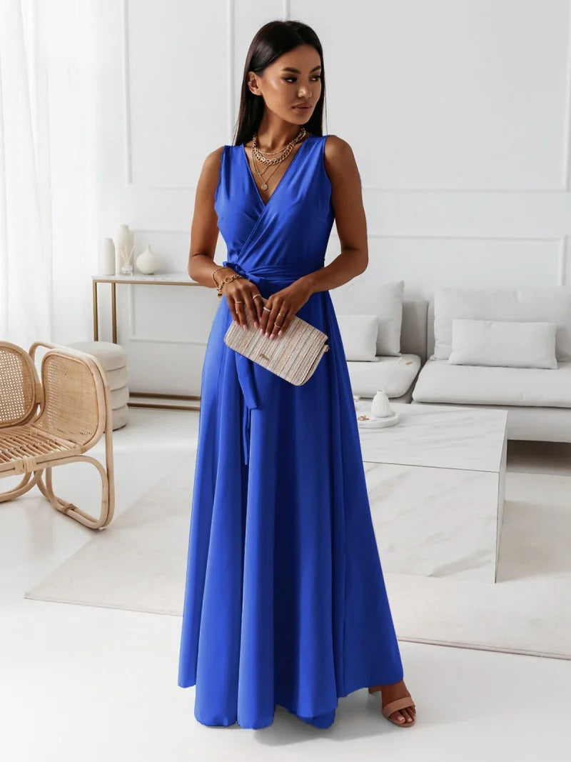 Sophie | Élégante Robe Longue Femme Portefeuille pour Soirée 6