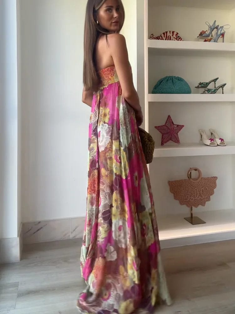 Sophie | Élégante Robe Longue Fleurie Été Femme 5