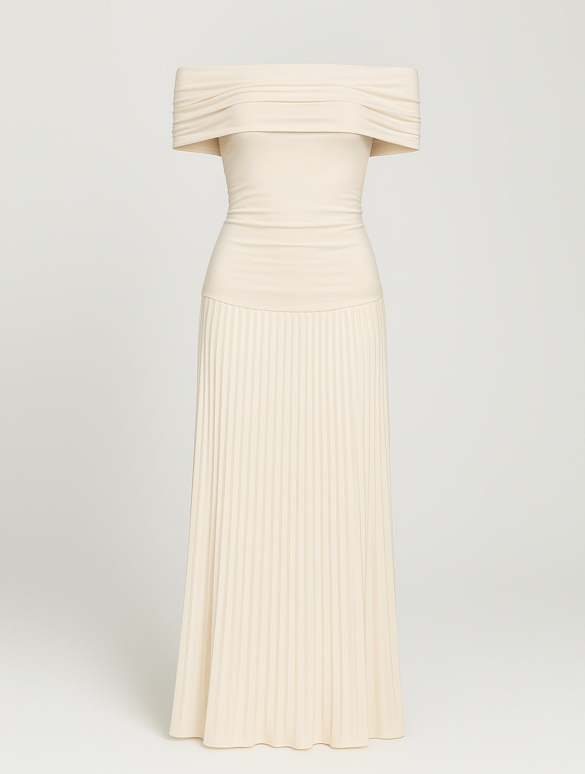 Sophie | Élégante Robe Longue Plissée Femme Pour Soirée 3