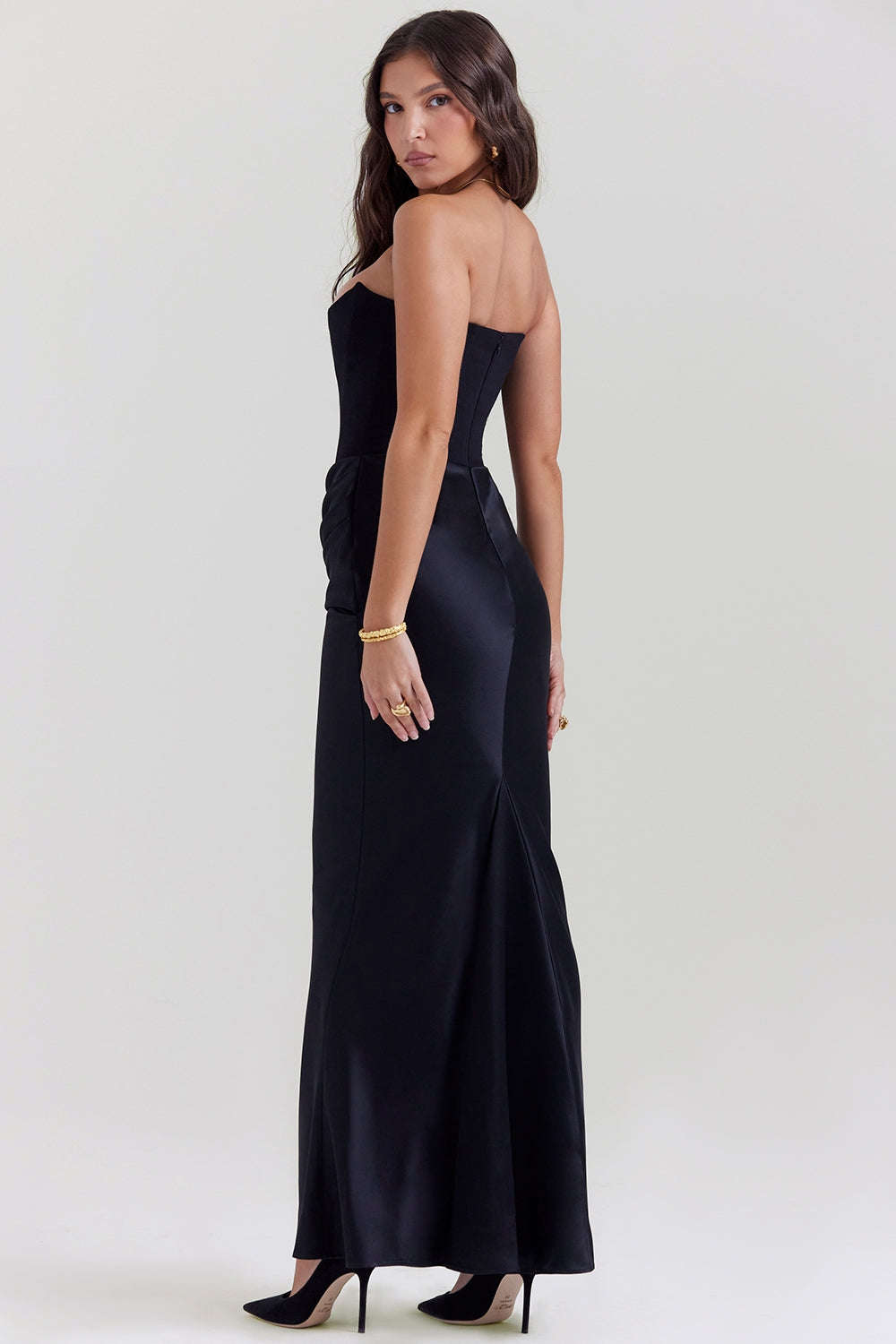 Sophie | Élégante Robe Longue Sans Bretelles Femme Pour Soirée 2